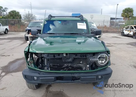 2022 Ford Bronco Big Bend z USA, uszkodzony, nr VIN 1FMDE5BH4NLB44607